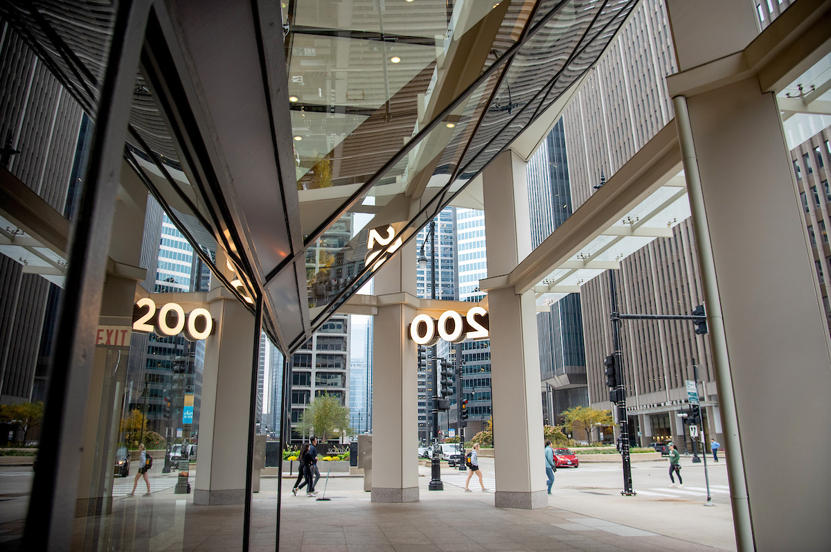 The Illini Center, at 200 S Wacker Dr. in Chicago, is located in the heart of the city.