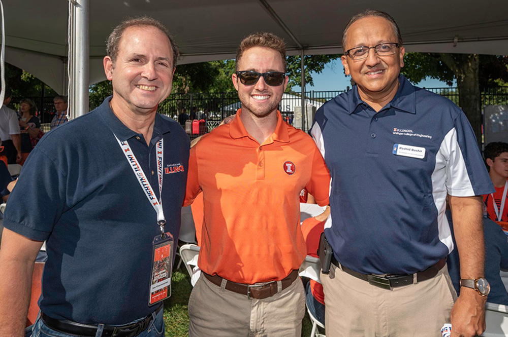 Grainger associates posing together