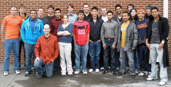 The Illinois Hybrid Formula Racing team.