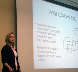 Institute participant Alexandra Mirtcheva discusses the Crime Map project.