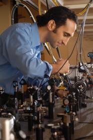 Brian DeMarco in his lab