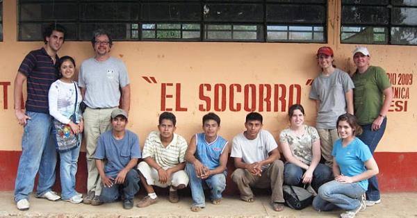 (l to r) Peter Maraccini, Ofelia Romero, Thomas Van Dam, Paulino, Alejandro, Ovidio, Rolando, Kim Parker, Emily Van Dam, Alyssa Sohn, and Anne Kreamer Diaz.