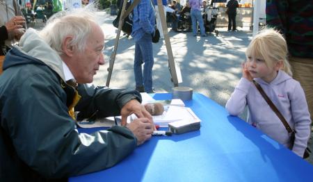 How was the moon made? Tony Leggett, Nobel laureate, answers the question posed by a future scientist.