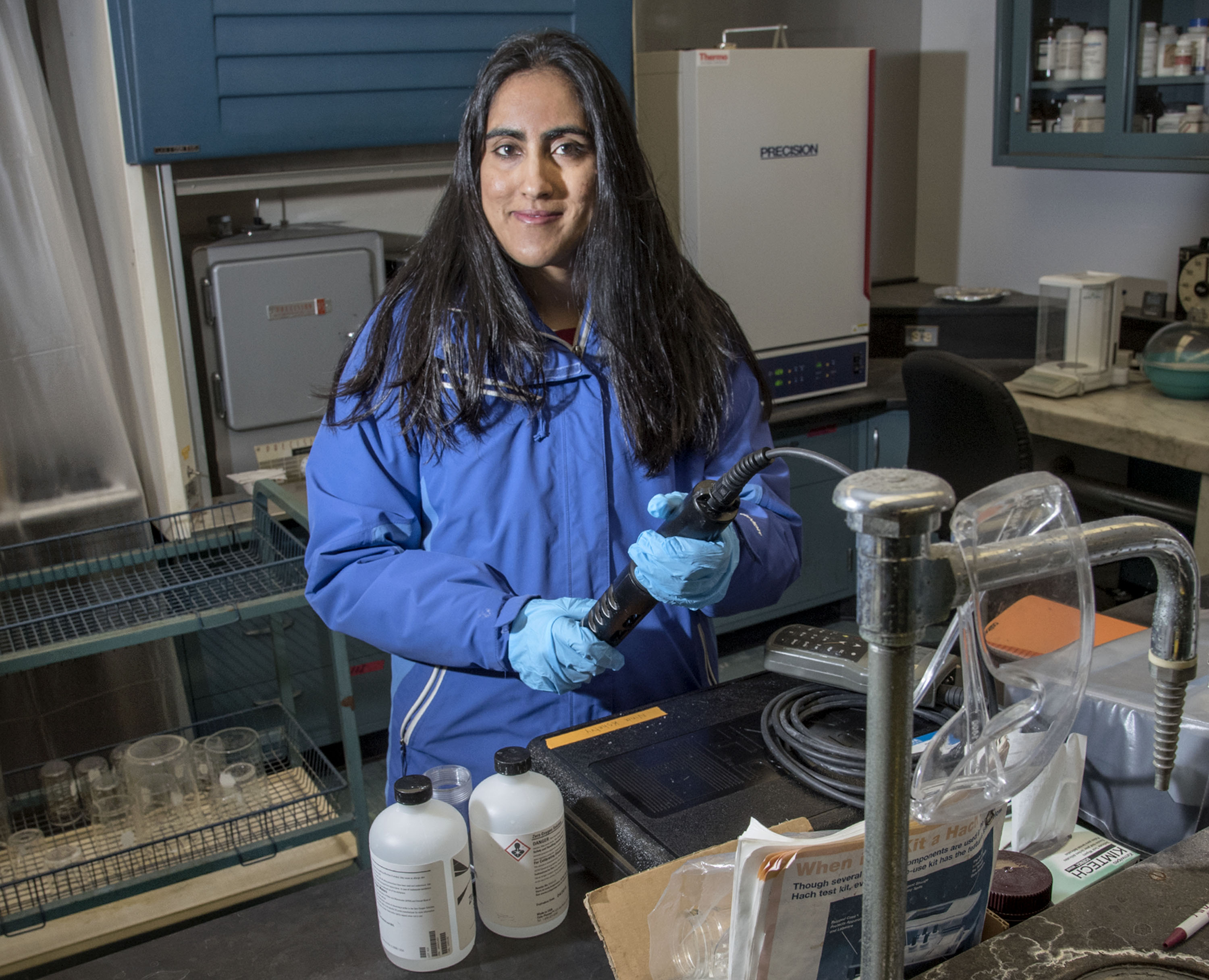 Nina Kshetry used AWARE to jumpstart her company, Ensaras, which develops analytical tools for wastewater treatment plant operations.