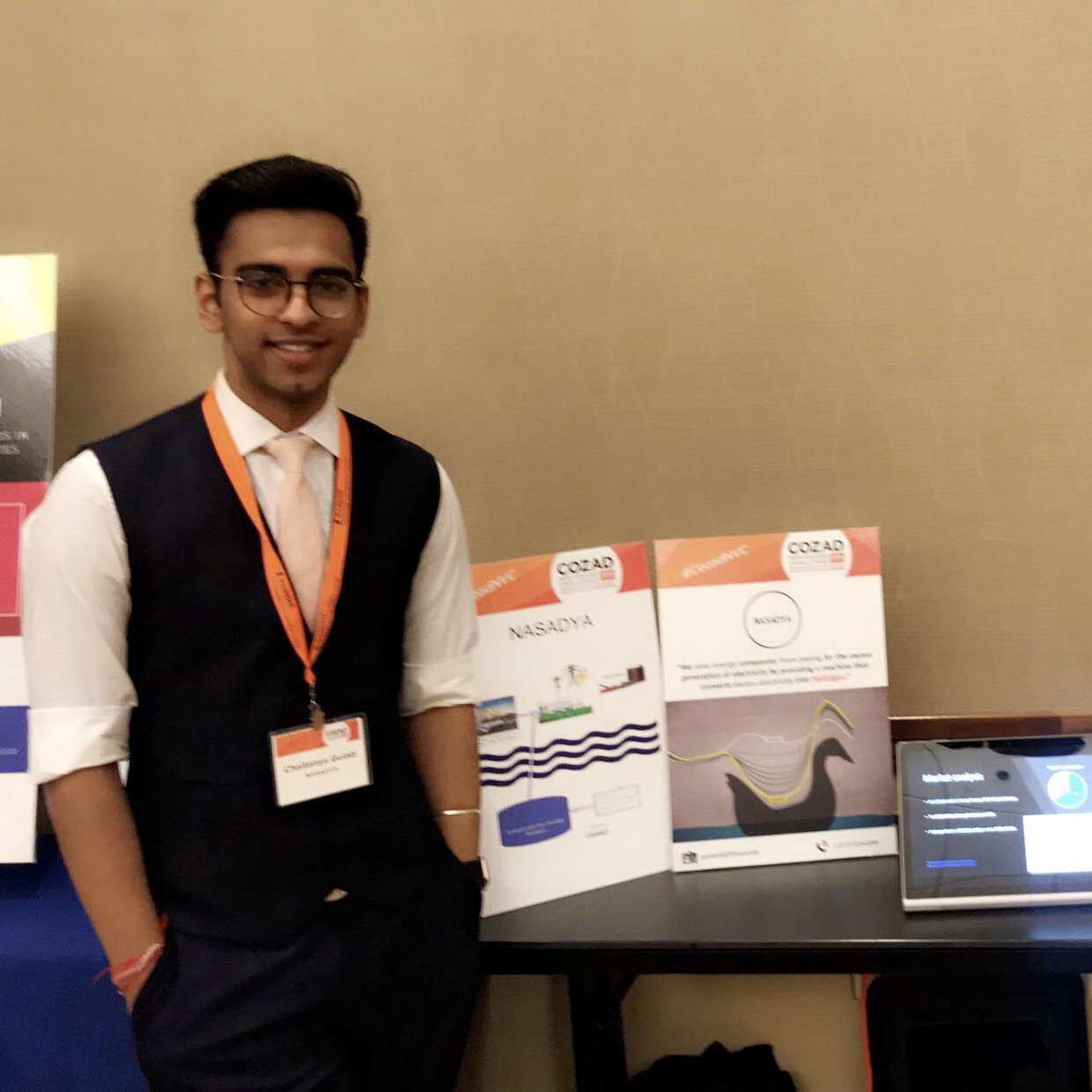 Chaitanya Gulati refined NASADYA through the Cozad New Venture competition.