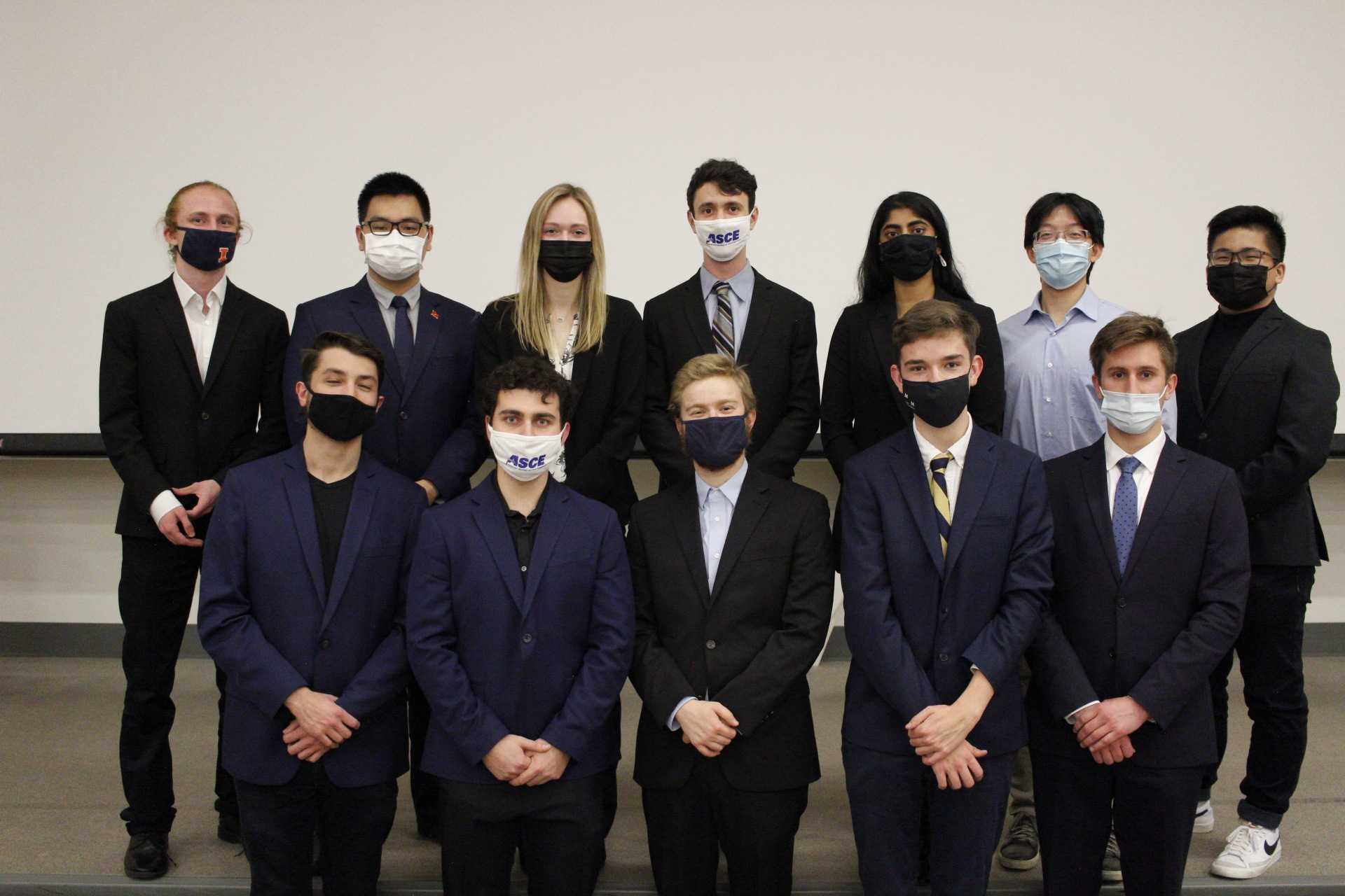 I'm grateful to work with a fantastic group of engineers on the ASCE UIUC Board.