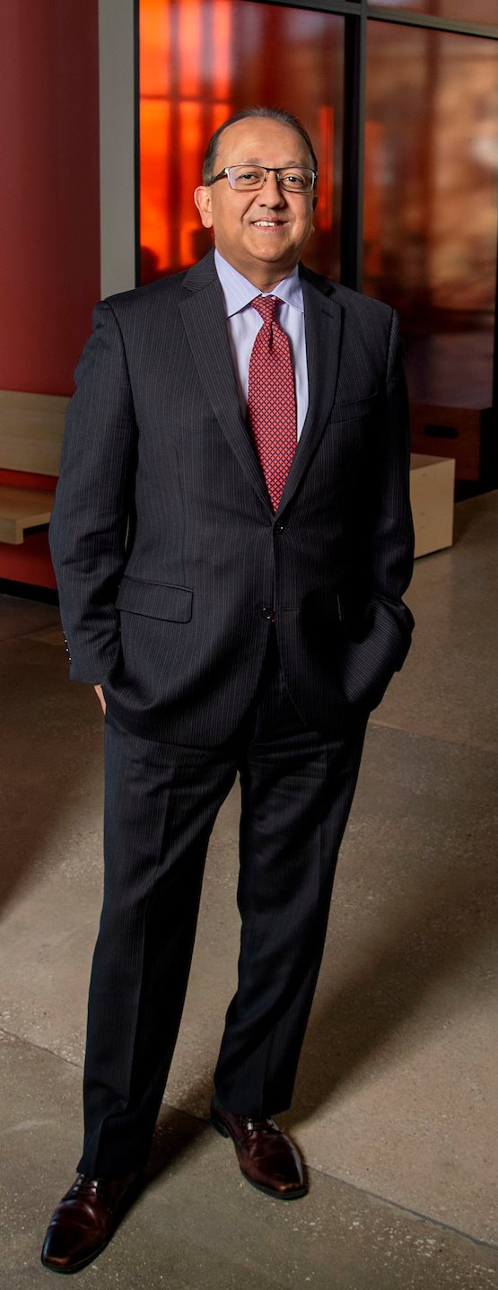 Rashid Bashir, dean of The Grainger College of Engineering, is pictured at Campus Instructional Facility