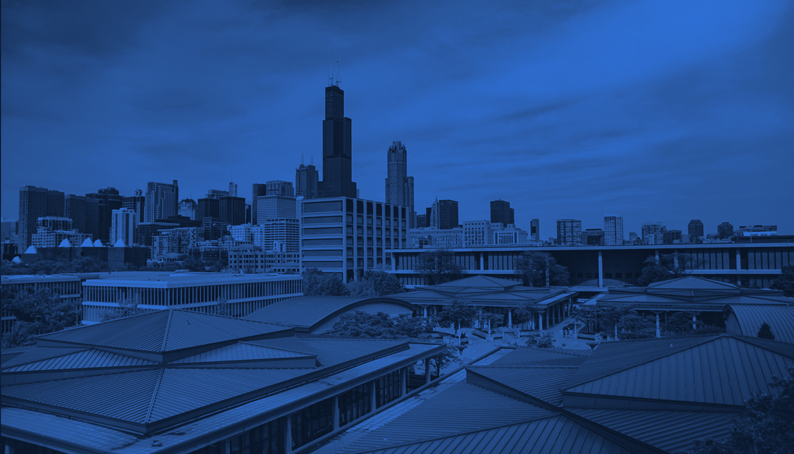 image of chicago cityscape featuring sears tower