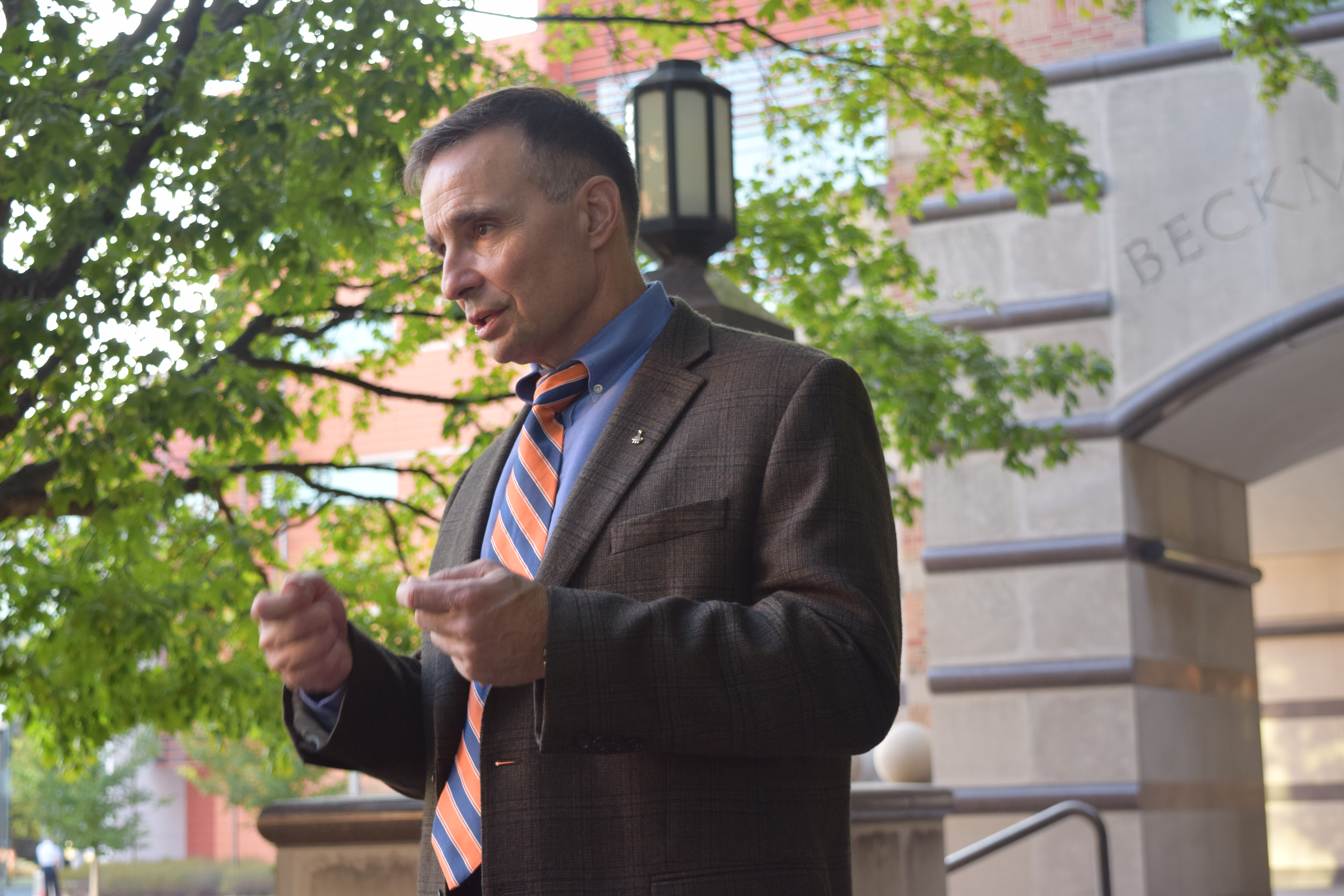 Col. Archambault back on campus for his Aerospace Academic Advisory Board meeting.