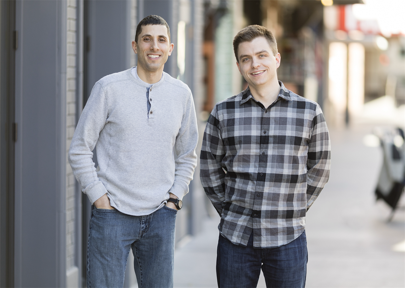 Eli Lazar and Matt Snyder, co-founders of SNOOZ