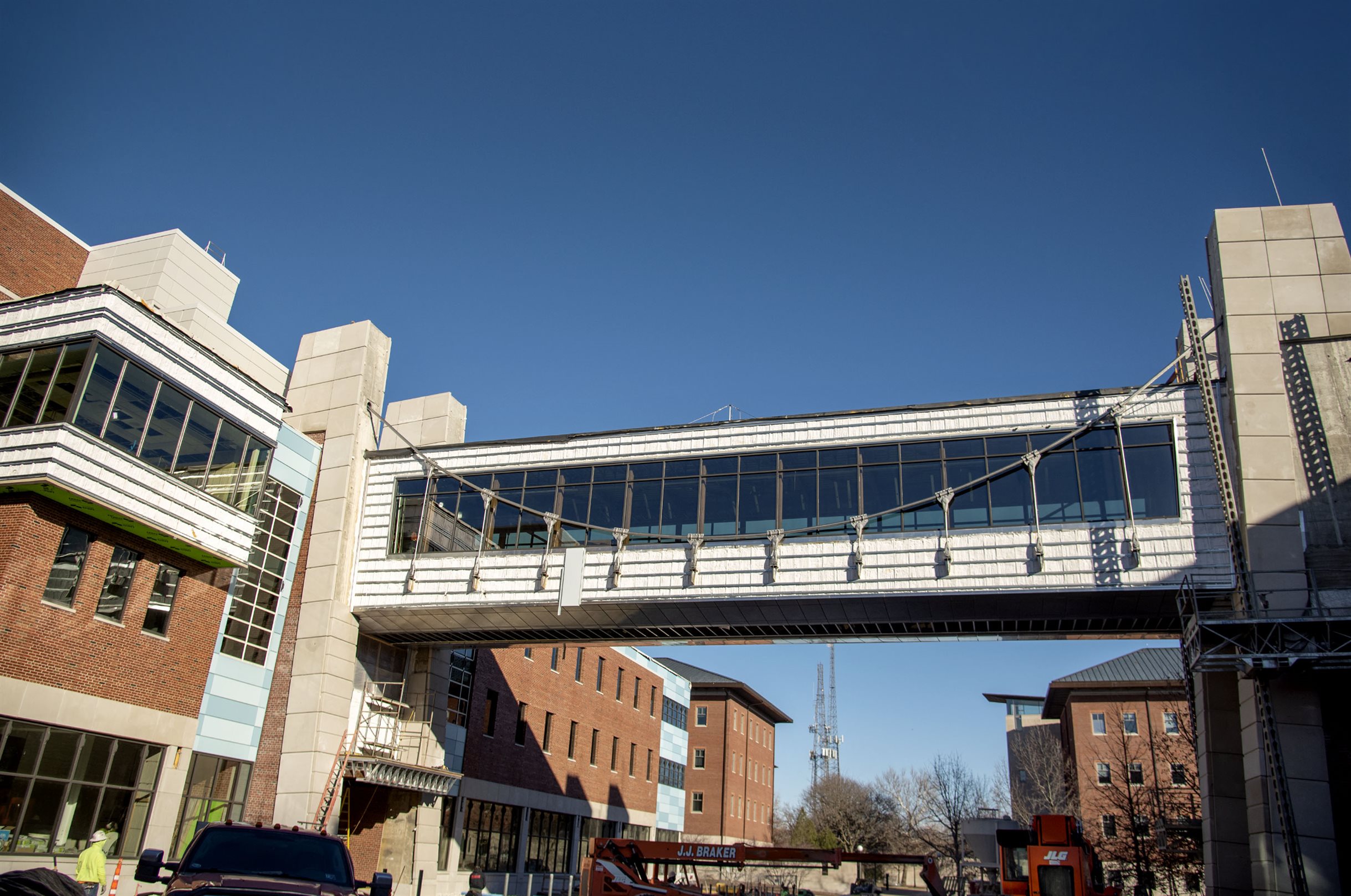 The smart bridge was being built in 2021.